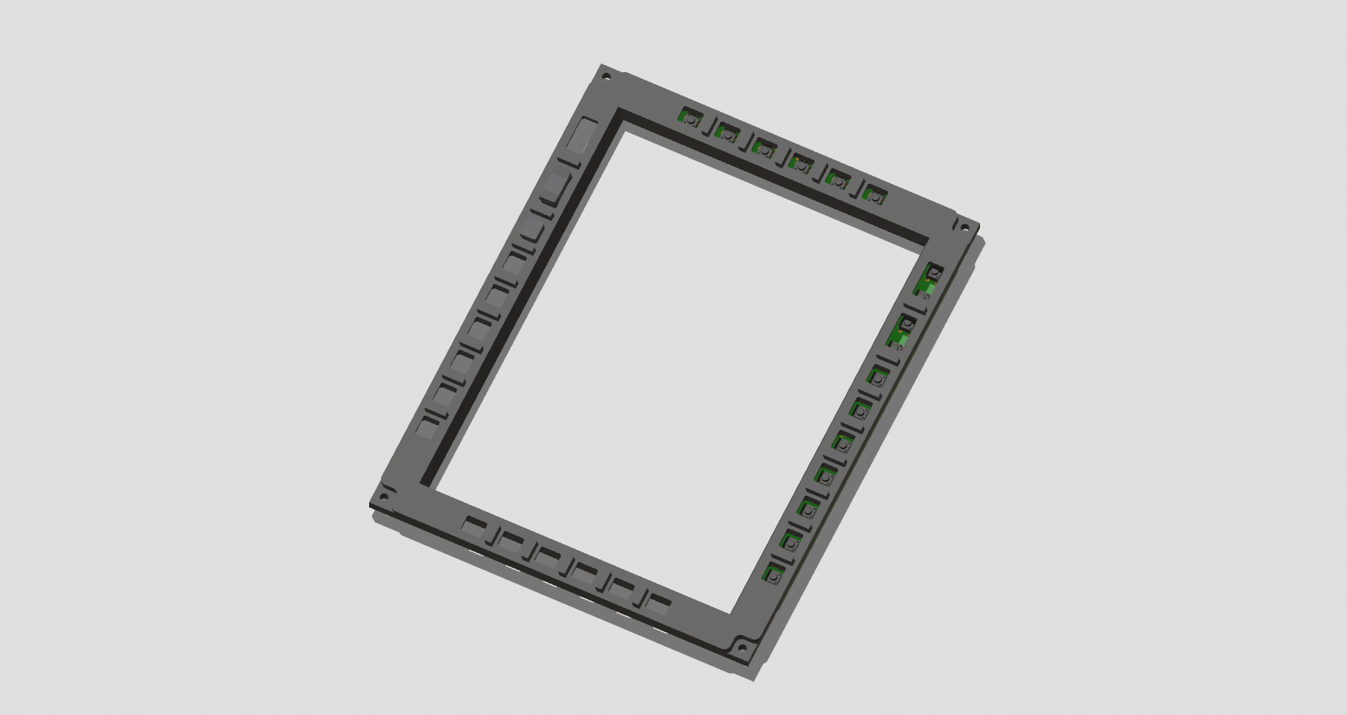 Alternate front view of the T-38C Multi-Function Display