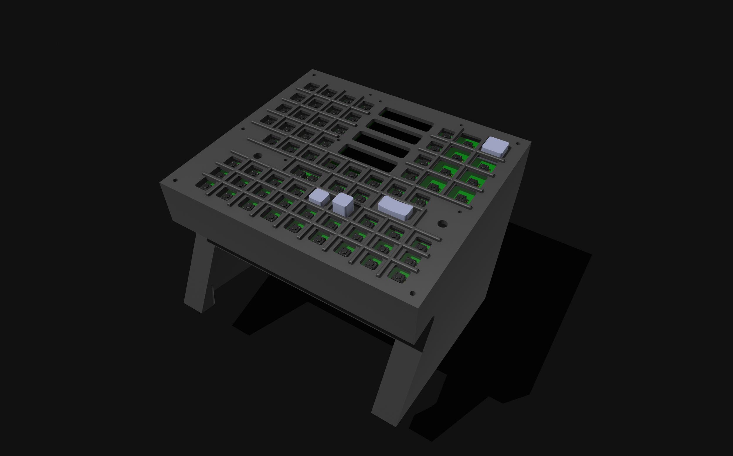 Front view of the T-38C Up Front Control Panel